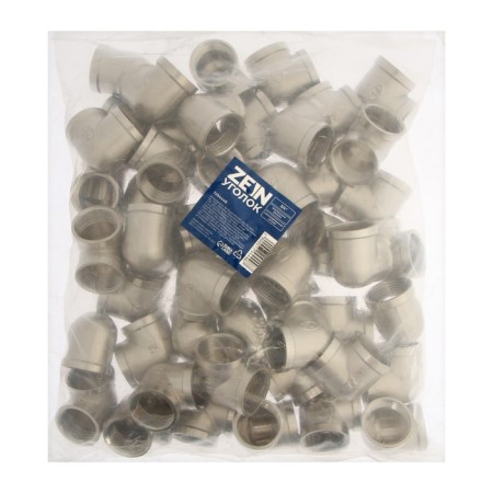 Angle zein, 3/4 ", internal thread, nickel -plated brass-3