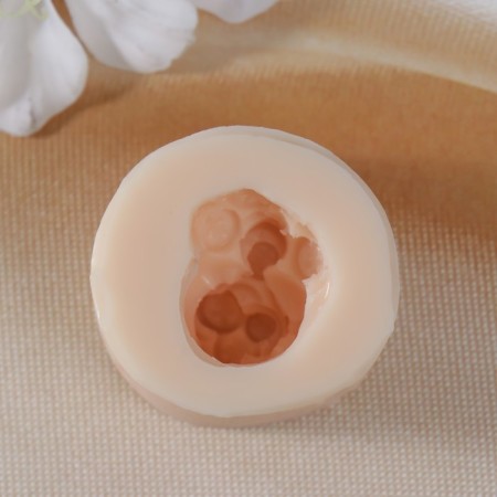 Mold Silicone "Monet Monet" silicone 2.3x3.1x2.2 cm-5