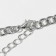 The necklace "Summer" flowers, color in silver, 44 cm