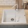 Quartz-quartz kitchen up-up-quartz upd-03, rectangular, color 01 white