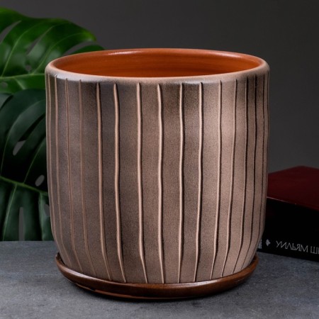 Flower pot "Vertical" 6l-6
