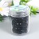 Buttons plastic on the midnight "Crystal Black" 1.3x1.3 cm set 35 pcs 4.8x3.7x3.7 cm