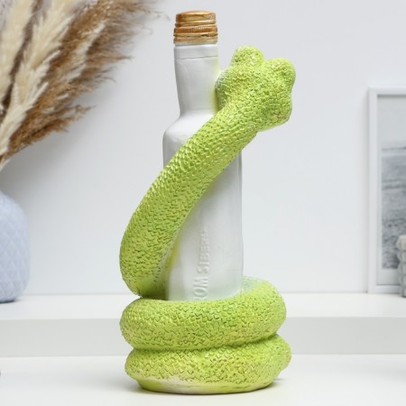 Figure "Snake with a bottle" 30cm-3