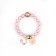 Baby overhead nails "Spring bouquet", 24 pcs, a set with a bracelet