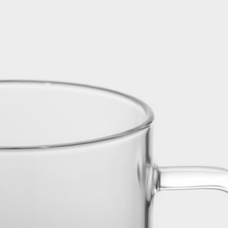Set of glass mugs Magistro Gloria, 320 ml, 11 × 8 × 9 cm, 2 pcs-4