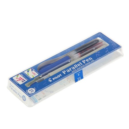 Feature handle for calligraphy Pilot Parallel Pen, 6.0 mm, (IC-P3 cartridge), a set in a case-4