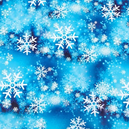 Glossy packaging paper "Snowflakes", 70 x 100 cm, 1 sheet-4