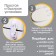 Cabinet doors lock, white color