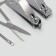 Manicure set, 8 items, in a plastic case, lilac color