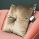 Sofi de Marko “Vivian” pillow, size 55x55 cm, beige color