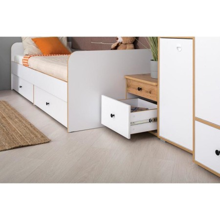 Woodhoper Clothing Tumba 13.287, 450x431x427, White/Oak Golden-1