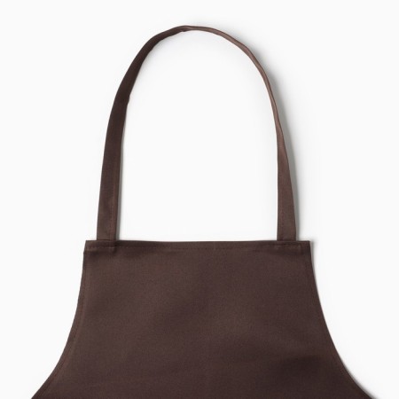 The apron is saving and I am brown color, 65*75 cm, 100% p/e-1