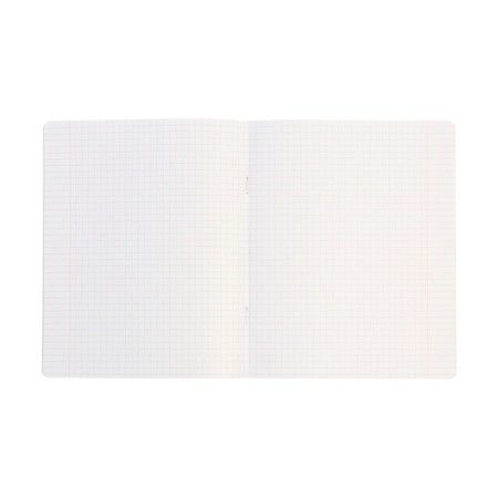 Notebook 12 sheets in a cage is a monophonic "New School. Economy", covered covered paper, VD-LK, block No. 2 (gray sheets), mix-6