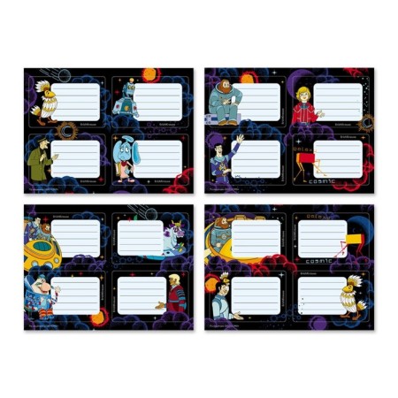 Erichkrause's notebooks "The Secret of the Third Planet", 4 sheets, in a package with a Euro suspension