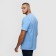 T -shirt male, blue color/print mix, size S