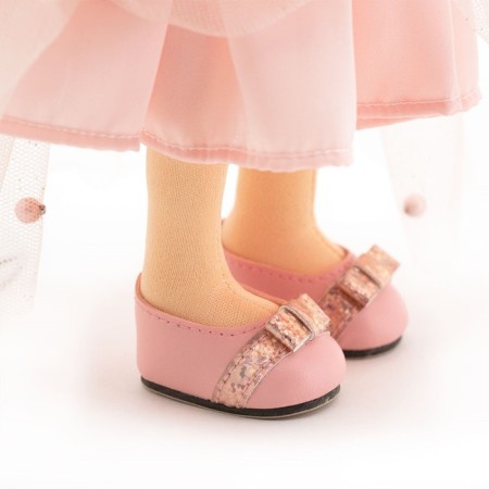 Sunny soft doll "in a light pink dress", 32 cm-6