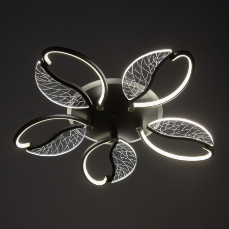 Astrid chandelier 5XLED 110W 3000-6000K RGB black 65x65x8cm-6