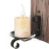 Bra "Vintage" E14 40W black 15x30x22 cm