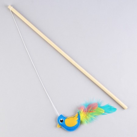 Testing from felt "bird", 6.6x5.6 cm-3