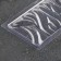 Form for chocolate and sweets "Waves", 18 × 8 cm, transparent color