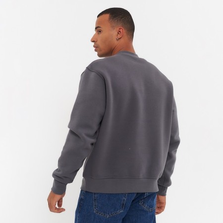 The male sweatshirt was launched, the color is dark gray, size 46 (m)-1