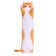 Soft toy "Cat Baton", 90 cm, red -haired