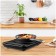 Induction tile KitFort KT-163, 1400 watts, 1 burner, timer, black