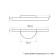 Cappio RSC033 handle handle, m/o 192 mm, color black tree