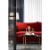 Magazine table "Majore Glass", 800 × 800 × 390 mm, black color Lacobel