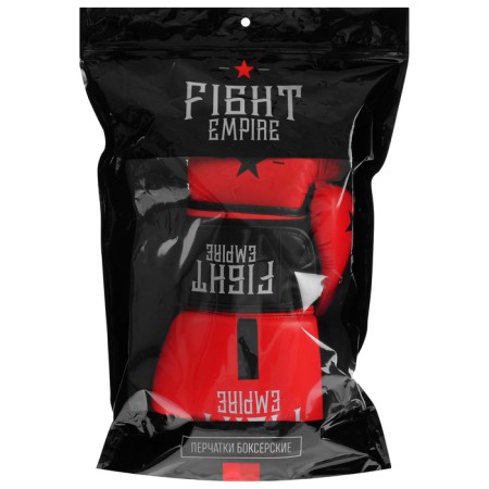 Gloves Boxing children's Fight Empire, 8 ounces, red color-1
