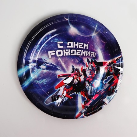 Set of paper utensils "Transformer"-2