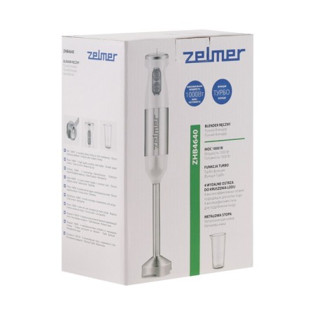 Zelmer ZHB4640 Bleader, Poster, 1100 W, 2 speeds, turbo mode, white-silver regime-5