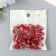 Beads for creativity plastic "Soap bubble transparent fuchsia" set of 20 g 0.8x0.8x0.8 cm