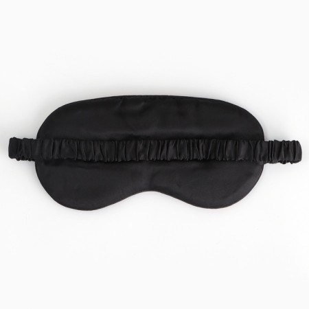 Silk mask for sleep "Leo", 20 x 9 cm, brown color-3