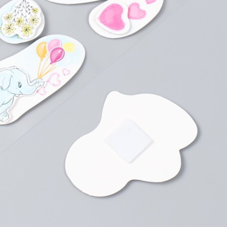 Cardboard sticker 2 layers "Slonets. Tender feelings" 17x12 cm-2