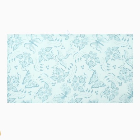 Towel 35x60cm butterflies 761-1p, blue, waffle, 120g/m HL100%-5