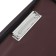 Business, artificial leather, 360 x 260 x 30 mm, with a metallic press, 6D07 "lux", brown