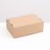 The box is folding, the lid is 24 x 17 x 9 cm, brown