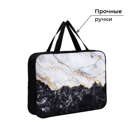 A4 notebook folder on lightning textiles 70mm 360 x 260 “September 1: marble”-3