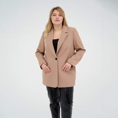 Women's jacket Mist Plus-Size, r.60, beige-4