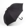 Umbrella - a semiautomatic “cage” cane, 8 knitting needles, r = 59 cm, black color