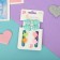Hair Set "Sonya" (2 elastic bands, 4 crab 1.1 cm) Bow flowers, mix
