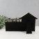 Photo frame plastic in 2 photos 10x15 cm "House" gray 25x35x2 cm