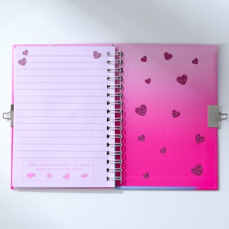 Set "On the day of March 8", a notebook A6 50 l, write a pen with light-5