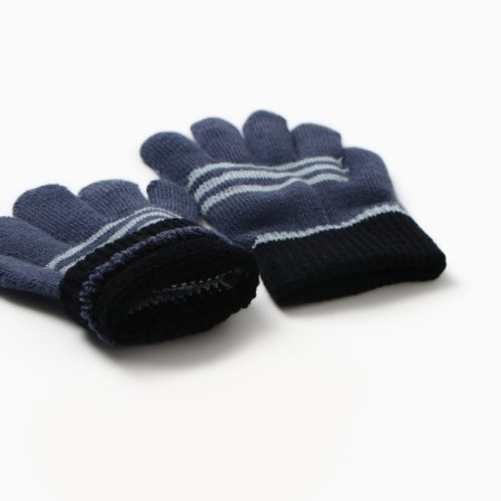 Children's gloves minku, dark gray color, 15 cm-2