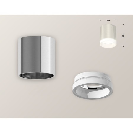 Ambrella Light, XS6305020, MR16 GU5.3 LED 10 watts lamp, silver color, white matte-1