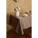 The tablecloth "Ethel" Geometry 150*180 +/- 3cm, cell, pl. 192 g/m2, hl with VGMO