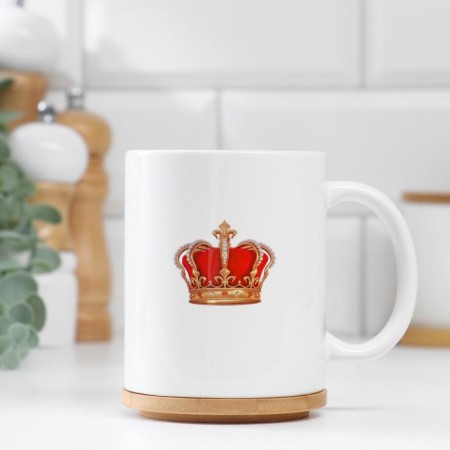 Sublimation mug "Tsar's wife", with application-1