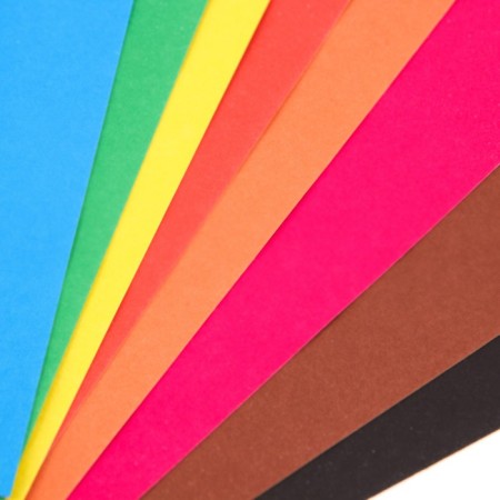 Cardboard color, A4, 8 sheets, 8 colors, non -unilateral, in a folder, 220 g/m², cats aristocrats-1