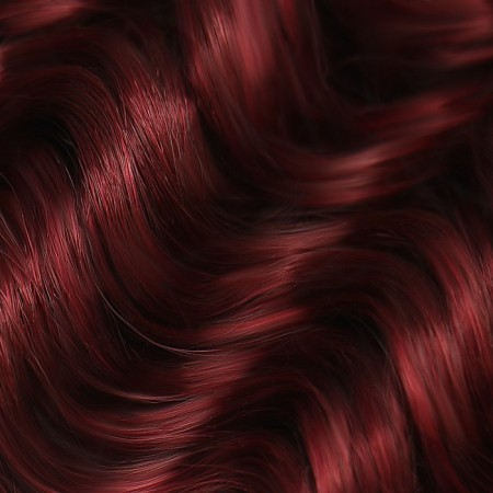 Hollywood Africolocons, 60 cm, 270 gr, dark-bearded color/burgundy HKB99/39 (Catherine)-2